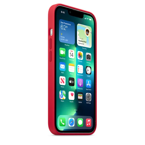 Чехол Apple iPhone 13 Pro, Красный