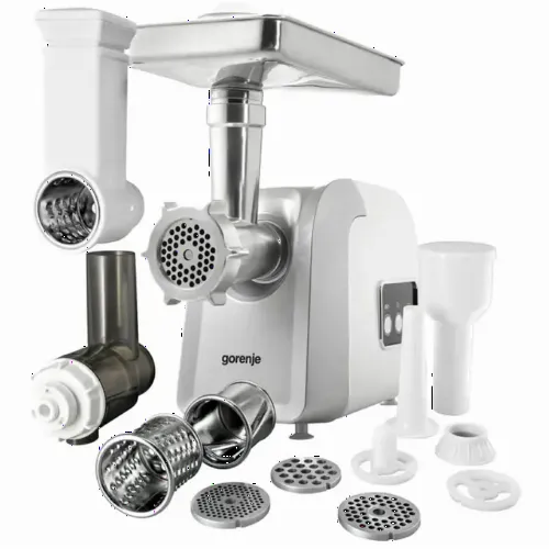 Mașină de tocat carne Gorenje MG2500SJW, Argintiu