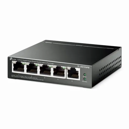 Comutator PoE TP-LINK TL-SG105PE, 4x IEEE 802.3af/at
