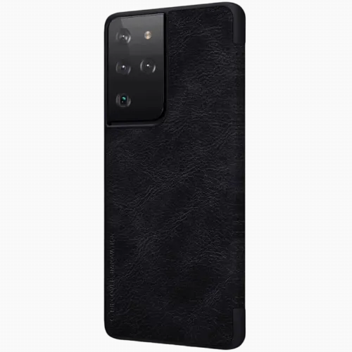 Чехол Nillkin Galaxy S21 Ultra - Qin LC, Чёрный
