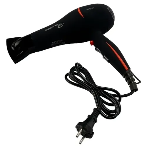 Uscător de păr Polaris PHD 2038Ti, 2000 W, Negru