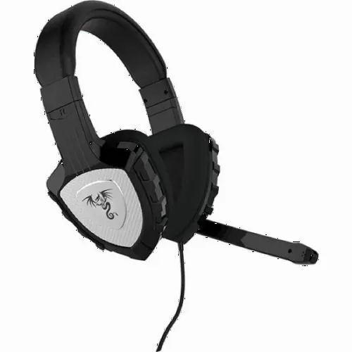 Căști gaming QUMO Сhampion, Cu fir, Negru