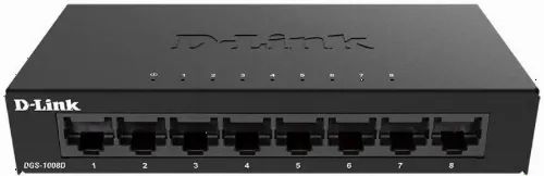 Switch de rețea D-Link DGS-1008D, 8x 10/100/1000 Mbps