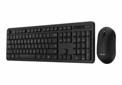 Set Tastatură + Mouse ASUS CW100, Fără fir, Negru