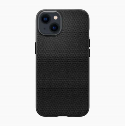 Чехол Spigen iPhone 13, Liquid Air, Матовый черный