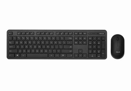 Set Tastatură + Mouse ASUS CW100, Fără fir, Negru