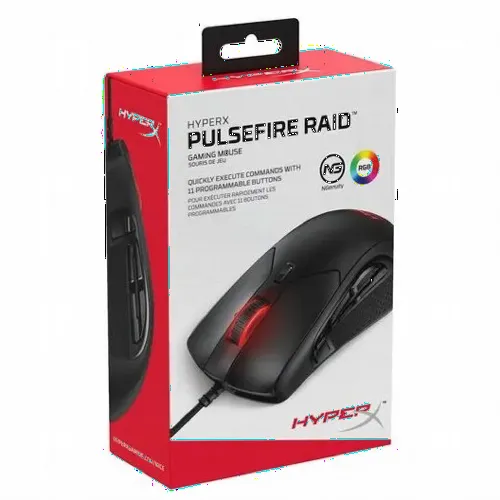 Игровая мышь HyperX Pulsefire Raid, Чёрный