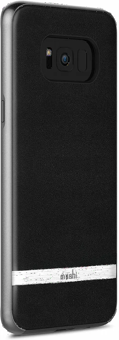 Чехол Moshi Napa case - Galaxy S8, Чёрный