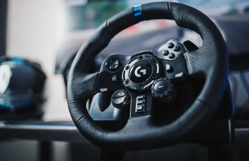 Volan Gaming Logitech G923, Negru