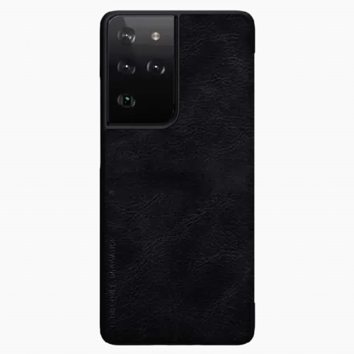 Чехол Nillkin Galaxy S21 Ultra - Qin LC, Чёрный