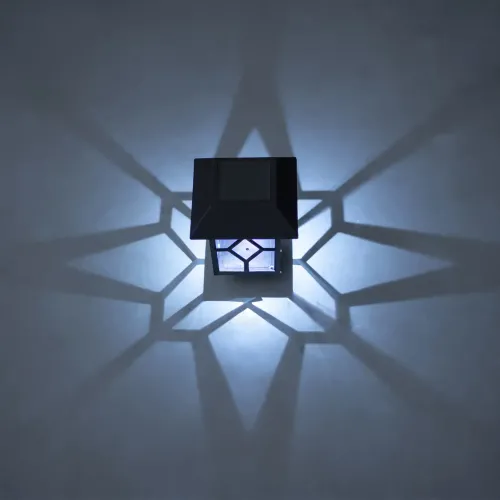 Lampa de gradina JUMI cu panou solar (forma felinar)