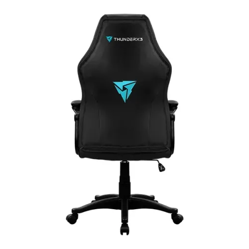 Игровое кресло ThunderX3 EC1, Искусственная кожа, Чёрный