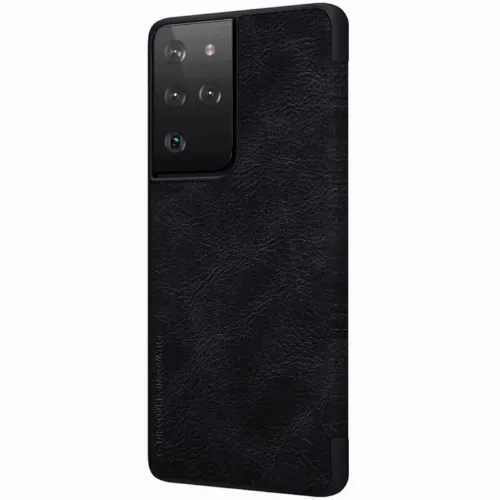 Чехол Nillkin Galaxy S21 Ultra - Qin LC, Чёрный