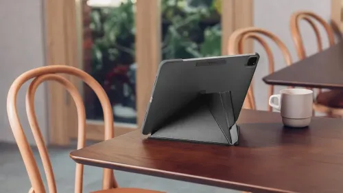 Husă pentru tabletă Moshi VersaCover for iPad Pro 5th gen, 12,9", Microfibră, Negru