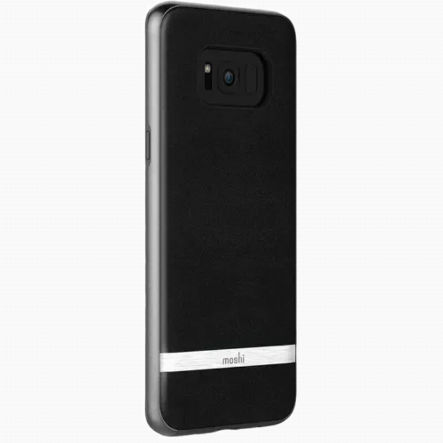 Чехол Moshi Napa case - Galaxy S8, Чёрный