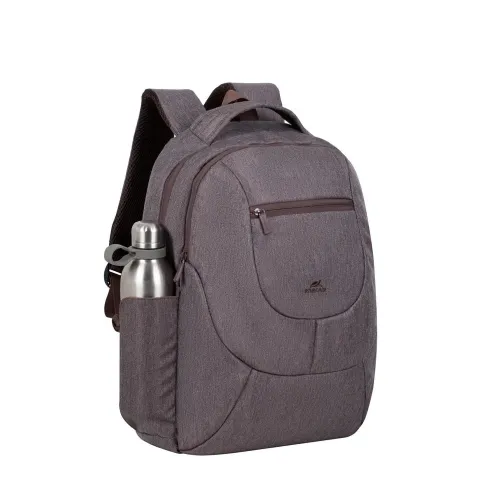 Rucsac pentru Laptop RivaCase Galapagos, 15.6", Poliester, Moca