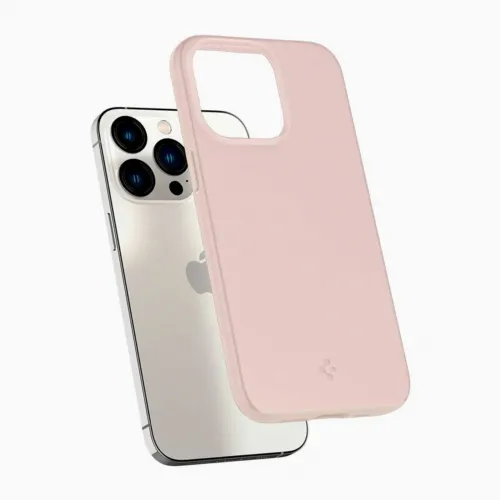 Чехол Spigen iPhone 13 Pro, Thin Fit, Розовый песок
