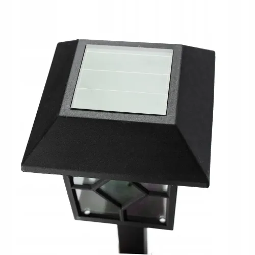 Lampa de gradina JUMI cu panou solar (forma felinar)