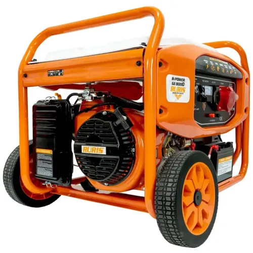 Бензиновый электрогенератор Ruris GE 8000 (industrial)