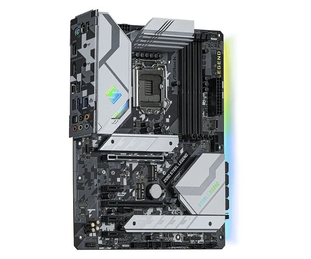 Материнская плата ASRock Z590 Steel Legend, LGA1200, Intel Z590, ATX