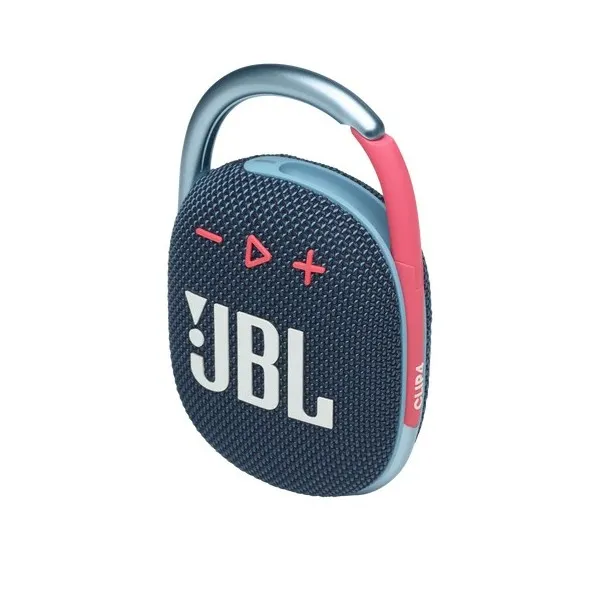 Портативная колонка JBL Clip 4, Синий/Розовый
