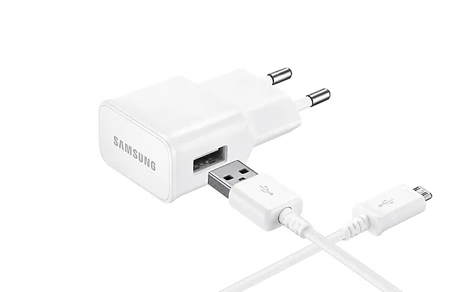 Зарядное устройство Samsung Travel Charger EP-TA12, 5Вт, Белый