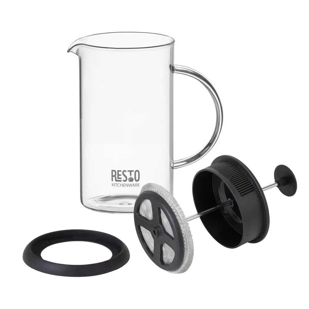Cafetiera French Press RESTO 90502, 0,8L, Negru