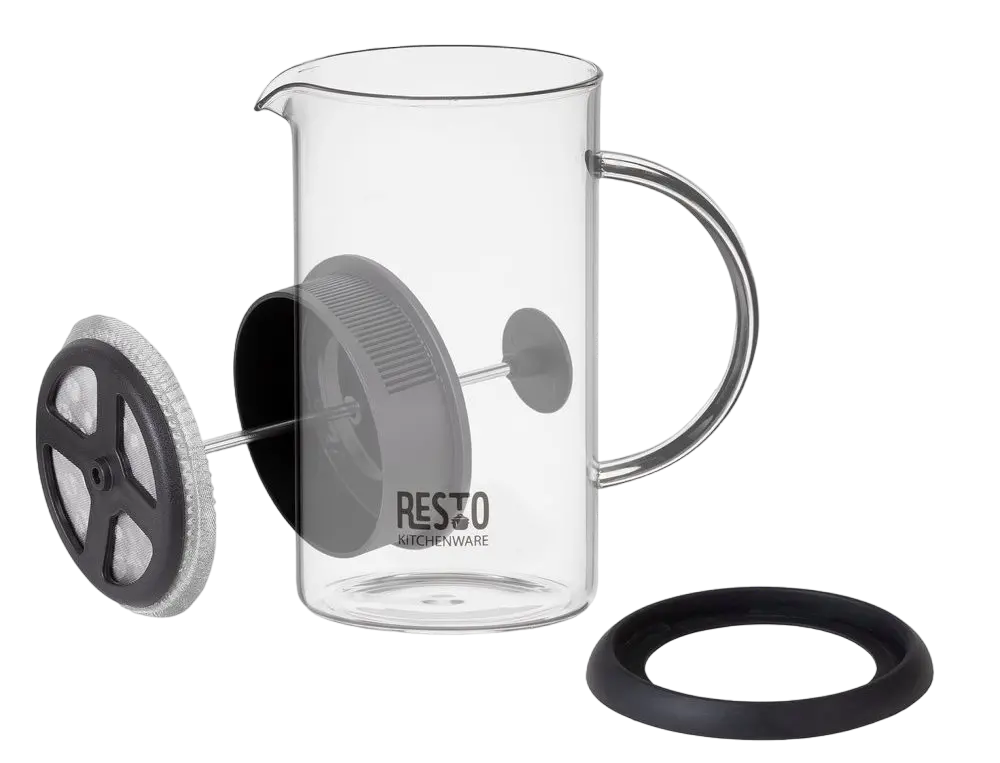 Cafetiera French Press RESTO 90502, 0,8L, Negru