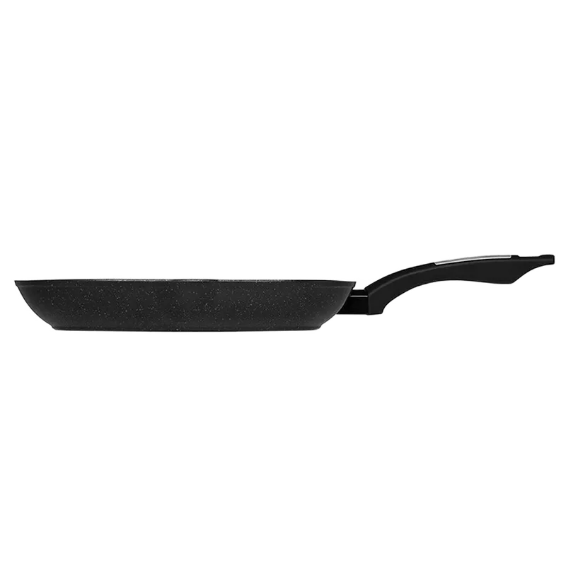 Tigaie-grill Polaris Monolit-28G, 28cm, Negru