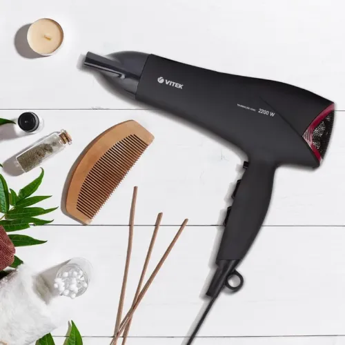 Uscător de păr VITEK VT-8208, 2200 W, Negru