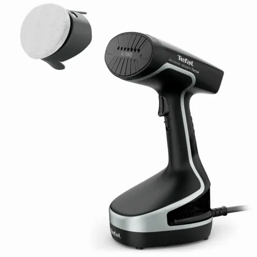 Aparat de călcat vertical cu aburi Tefal DT8270E1, Negru