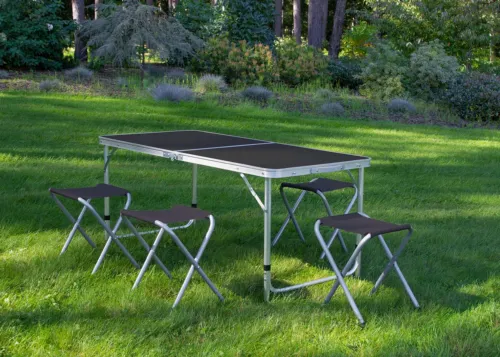 Set mobilier de camping pliabil JUMI