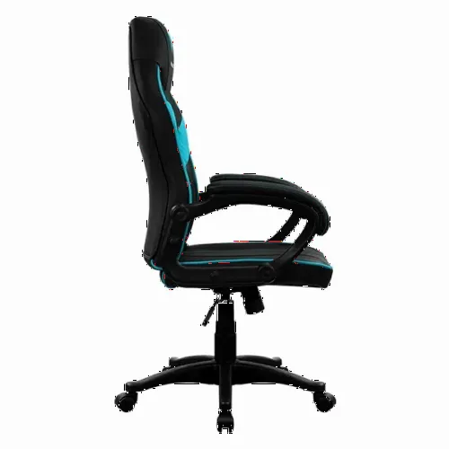 Игровое кресло ThunderX3 EC1, Искусственная кожа, Черный/Синий