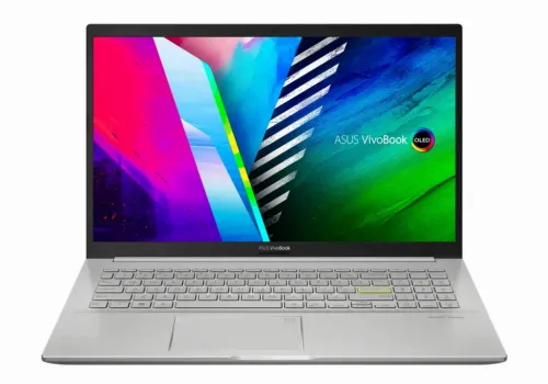 Ноутбук 15,6" ASUS Vivobook 15 OLED K513EA, Transparent Silver, Intel Core i3-1125G4, 8Гб/256Гб, Без ОС