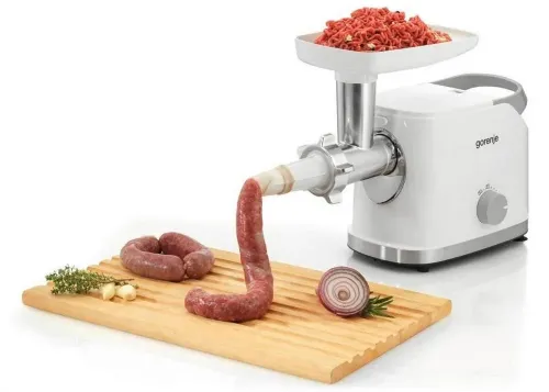 Mașină de tocat carne Gorenje MG1802SJW, Alb