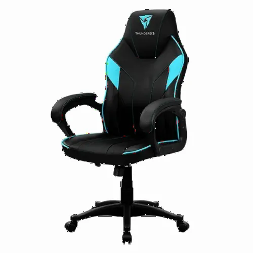 Игровое кресло ThunderX3 EC1, Искусственная кожа, Черный/Синий