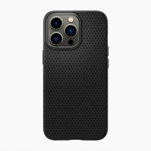 Чехол Spigen iPhone 13 Pro, Liquid Air, Матовый черный