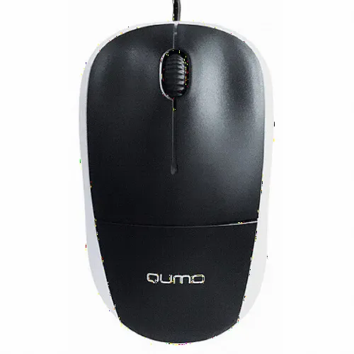 Mouse QUMO Collage, Negru/Alb