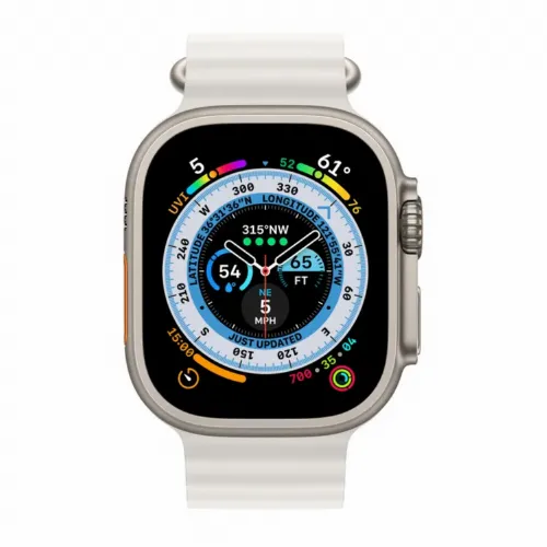 Ceas inteligent Apple Watch Ultra, 49mm, Titan
