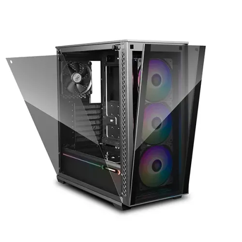 Компьютерный корпус Deepcool MATREXX 70 ADD-RGB 3F, Midi-Tower, ATX, Чёрный