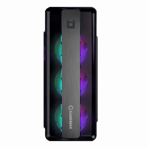 Carcasă PC Gamemax MoonLight FRGB, Midi-Tower, ATX, Negru