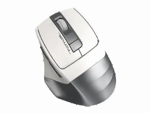 Mouse Wireless A4Tech FG35, Alb/Argintiu