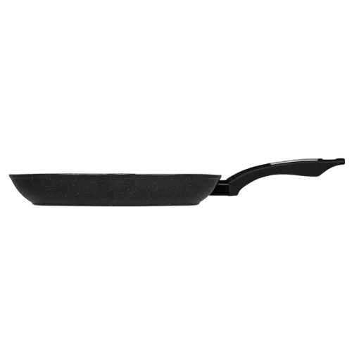 Tigaie-grill Polaris Monolit-28G, 28cm, Negru