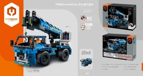 Конструктор с радиоуправлением XTech Crane Truck