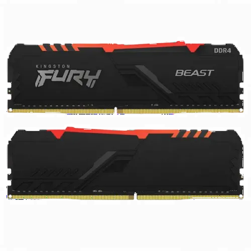 Memorie RAM Kingston FURY Renegade RGB, DDR4 SDRAM, 3200 MHz, 64GB, KF432C16RBAK2/64