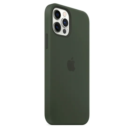 Original iPhone 12 | 12 Pro Silicone Case with MagSafe, Cypress Green