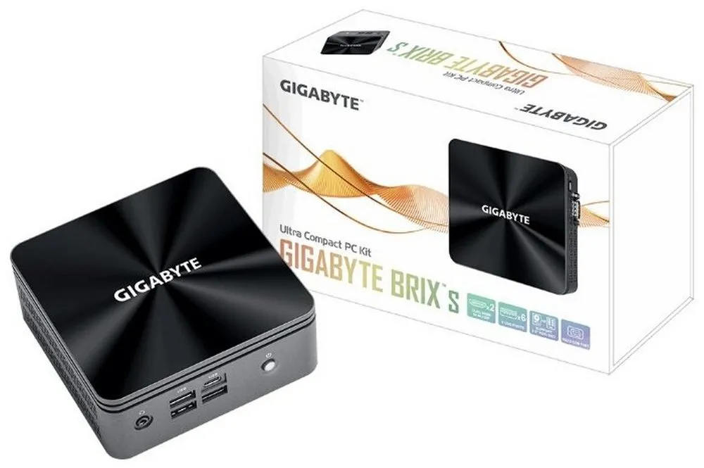 Mini PC Gigabyte GB-BRI5H-10210 (Intel i5-10210U 4.2GHz, 2xSO-DIMM DDR4,1xM.2, 1x2.5
