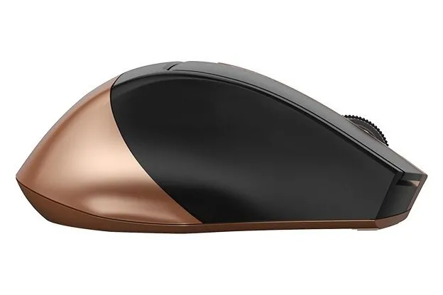 Mouse Wireless A4Tech FG35, Negru/Bronz