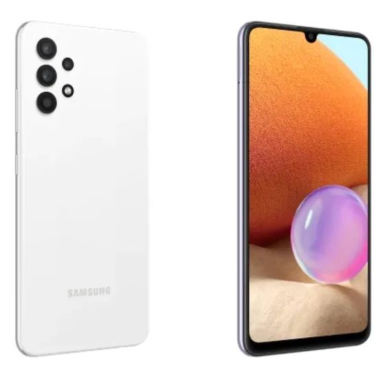 Смартфон Samsung Galaxy A32, 4Гб/64Гб, Белый
