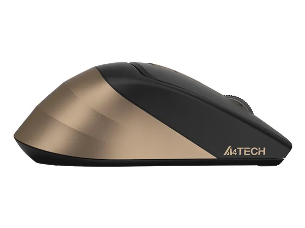 Mouse Wireless A4Tech FG35, Negru/Bronz